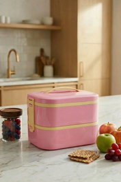 Hermia BU0132 Caja de almuerzo de acero inoxidable 1300 ml